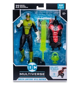 Figura Mfcfarlane Toys DC Comics Multiverse Build A Kyle Rayner Blackest Night