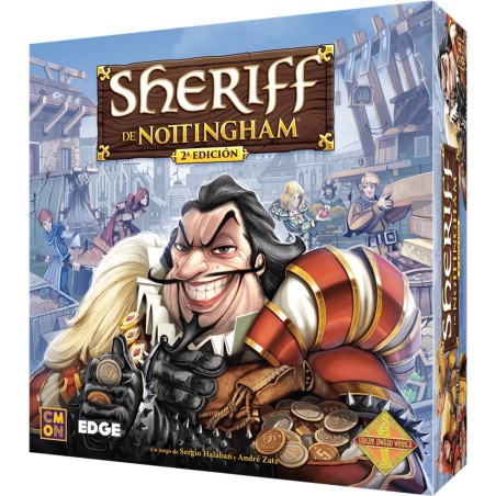 Juego De Mesa El Sheriff De Nottingham 2 Edicion Pegi 14