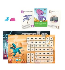 Juego De Mesa Happy Little Dinosaurs Expansion Para 5 - 6 Dinosaurios (jugadores)