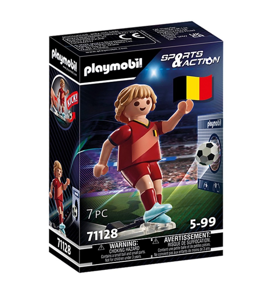 Playmobil Jugador De Futbol -  Belgica