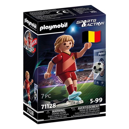 Playmobil Jugador De Futbol -  Belgica