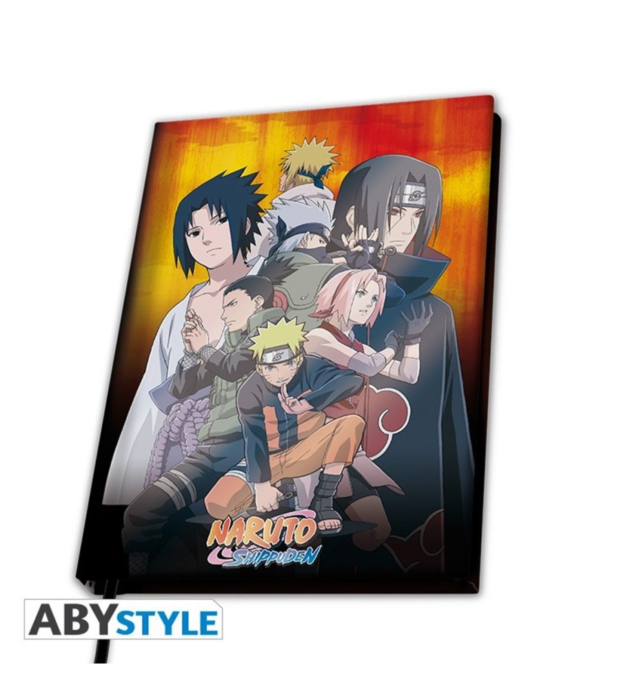 Cuaderno Notas Abystyle Naruto Shippuden Konoha Group