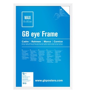 Marco Gb Eye Mdf Blanco -  Maxi ''91.5 X 61cm''