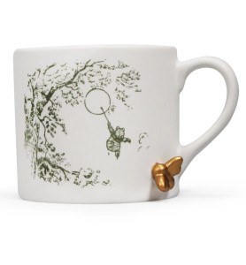 Taza Half Moon Bay Winnie The Pooh  Abejas 350ml