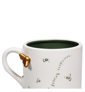 Taza Half Moon Bay Winnie The Pooh  Abejas 350ml