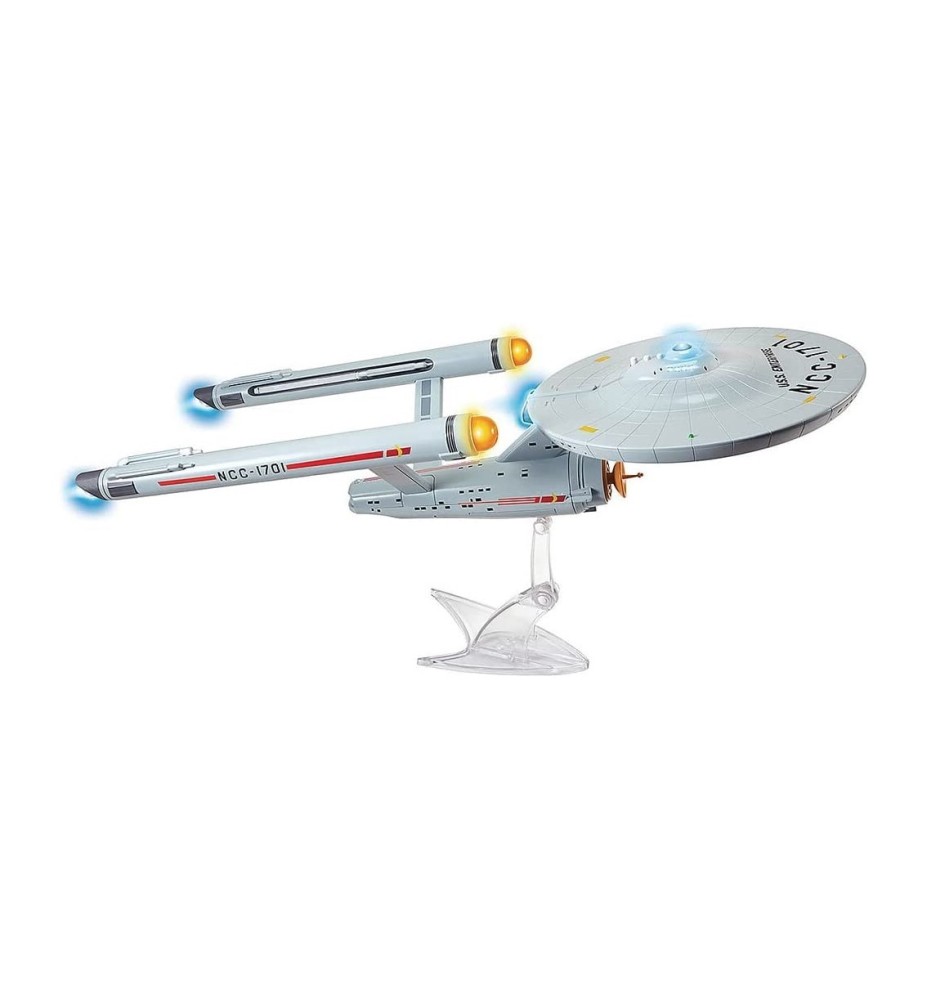 Figura Replica Bandai Star Trek Enterprise Ship Con Luces Y Sonido