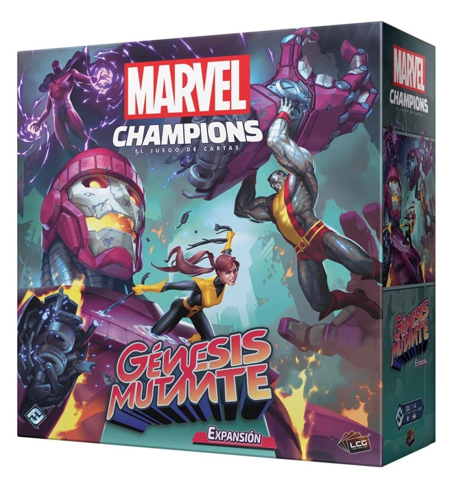 Juego De Mesa Marvel Champions Genesis Mutante Pegi 14