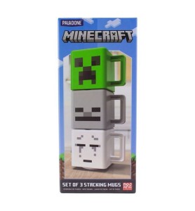 Tazas Apilables Paladone Minecraft