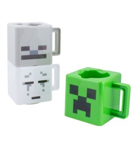 Tazas Apilables Paladone Minecraft