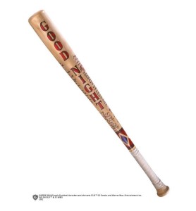 Réplica The Noble Collection Escuadrón Suicida Bate De Beisbol De Harley Quinn Good Night 80 Cm