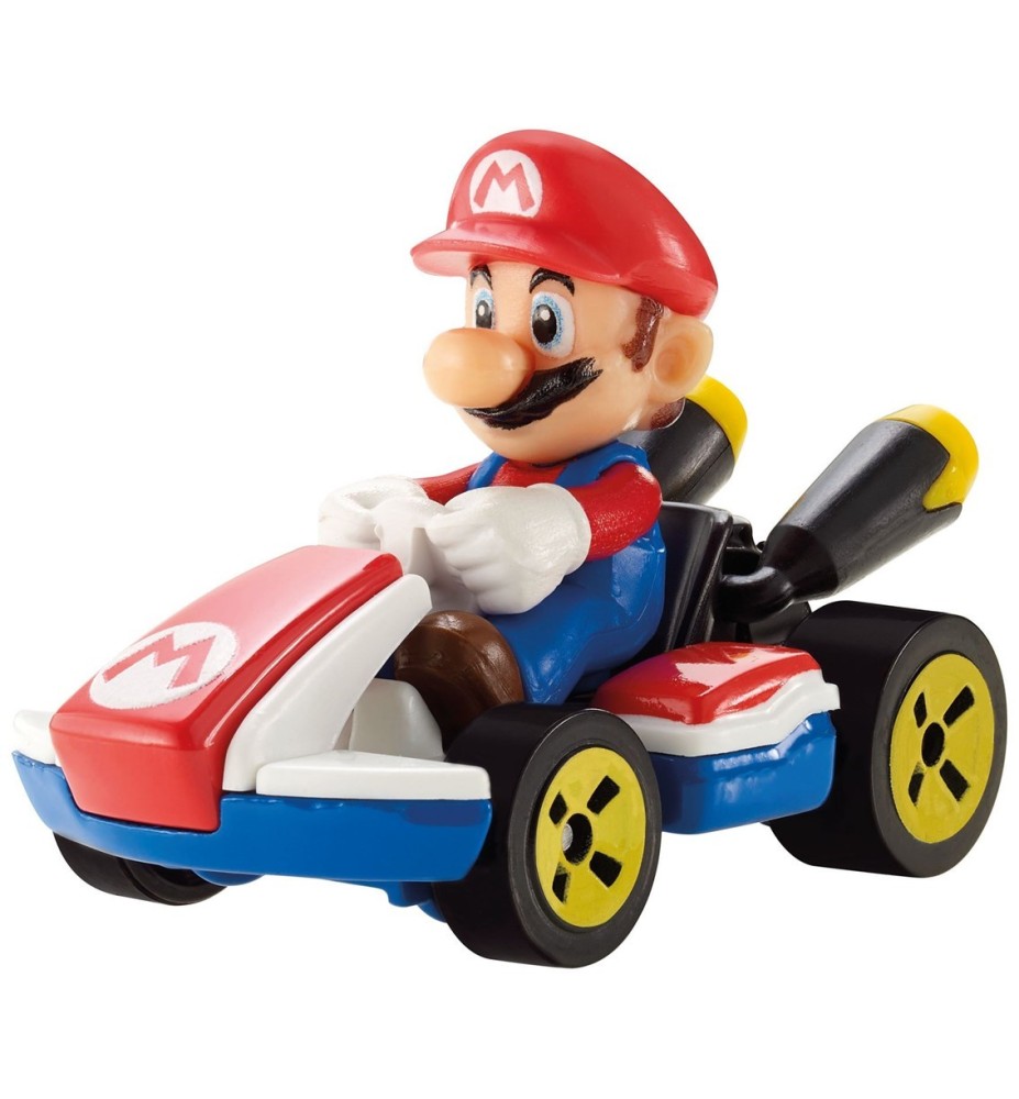 Figura Mattel Hot Wheels Mario Kart -  Mario