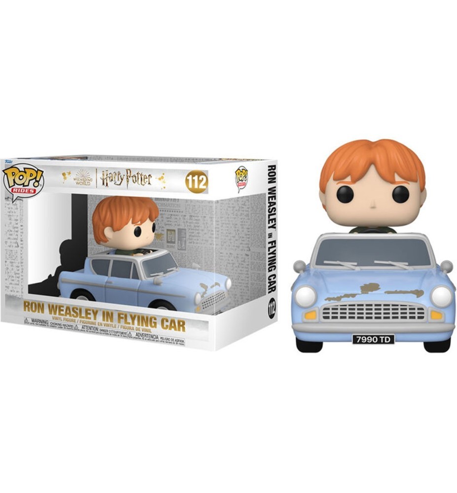 Funko Pop Harry Potter Y La Camara De Los Secretos Ron Weasly En Coche Volador 65654