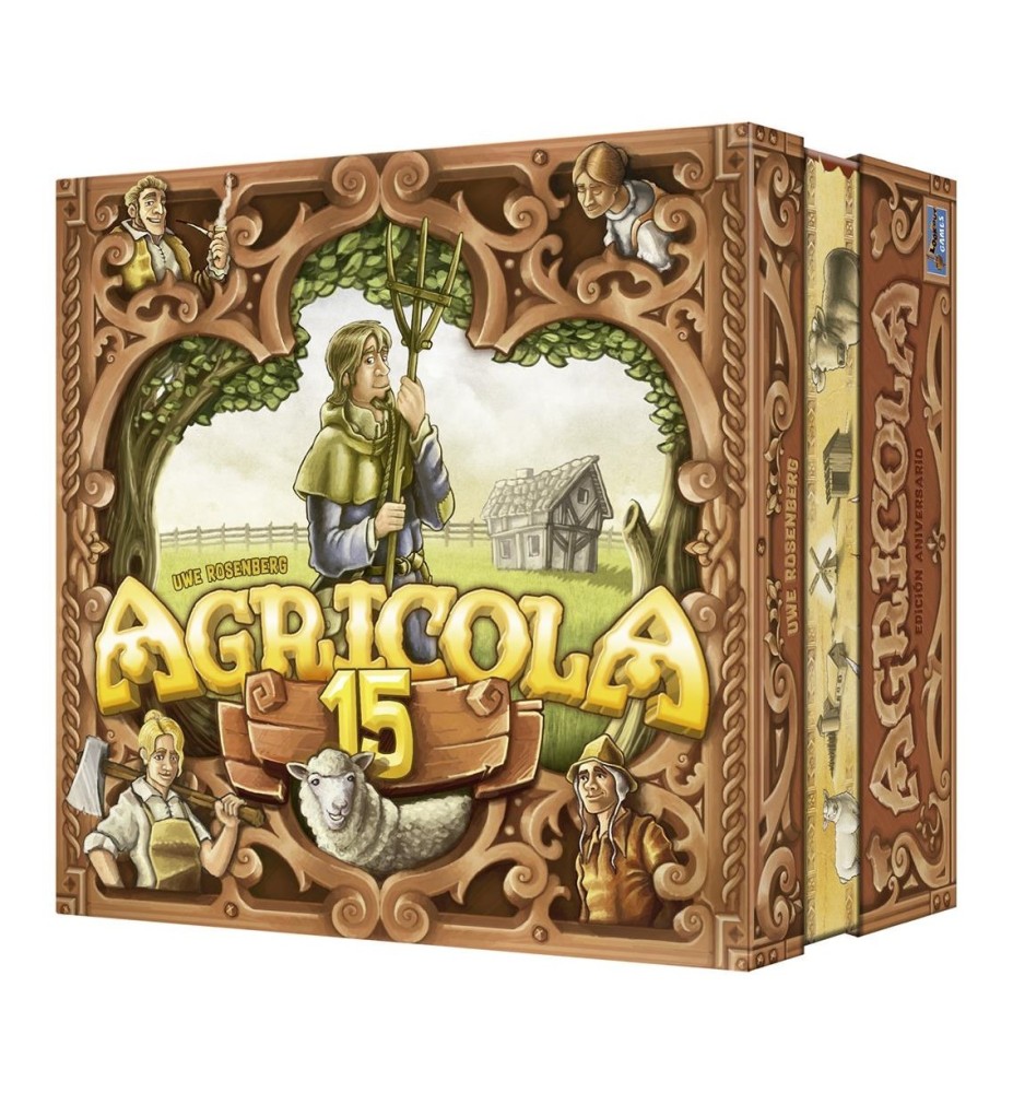 Juego De Mesa Agricola 15 Aniversario Pegi 12