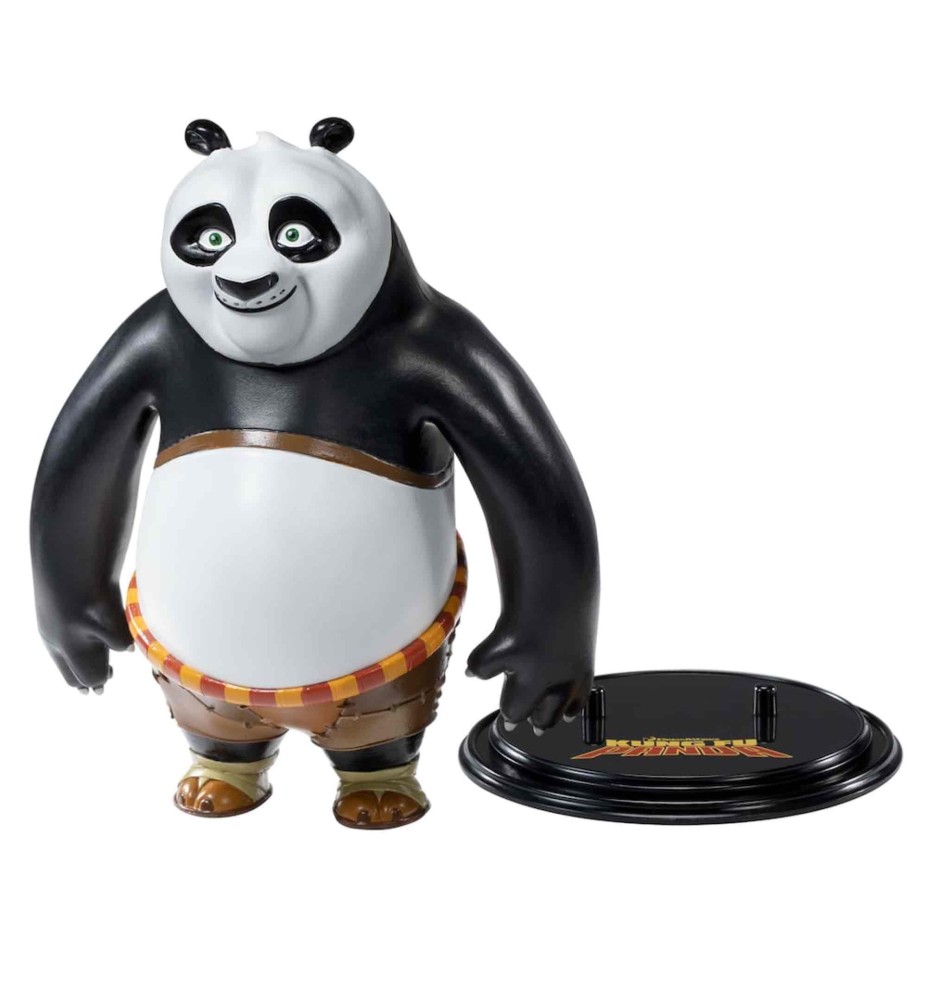 Figura The Noble Collection Bendyfigs Cine Kung Fu Panda Panda Po Flexible