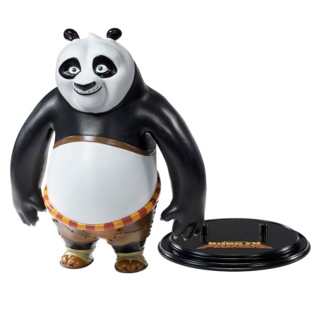 Figura The Noble Collection Bendyfigs Cine Kung Fu Panda Panda Po Flexible