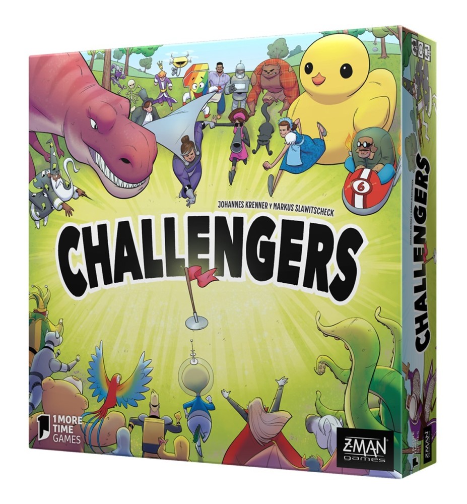 Juego De Mesa Challengers Pegi 8