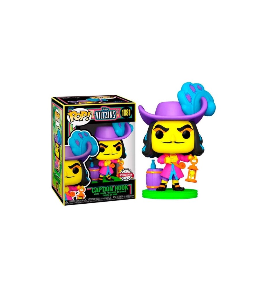 Funko Pop Disney Villanos Capitán Garfio Edicion Especial Brillante 60395