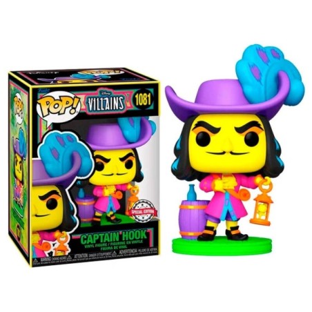 Funko Pop Disney Villanos Capitán Garfio Edicion Especial Brillante 60395