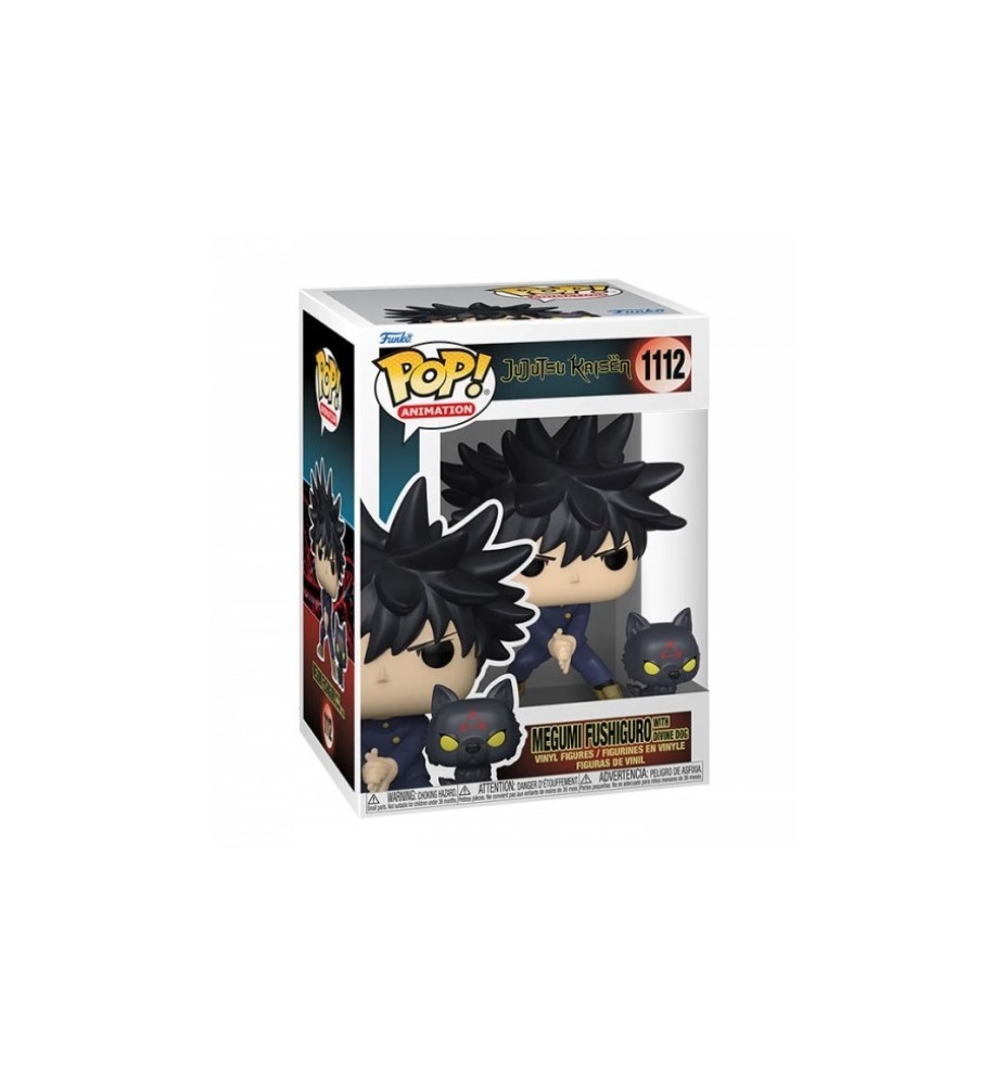 Funko Pop Jujutsu Kaisen Megumi Con Perro 61360