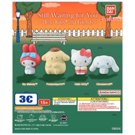 Set Bandai Gashapon Lote 40 Articulos Sanrio Characterse Machiboke Hello Kity