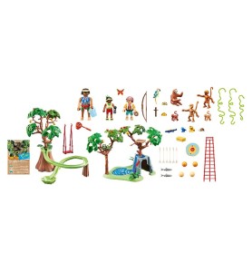 Playmobil Wiltopia -  Parque Infantil Jungla Tropical