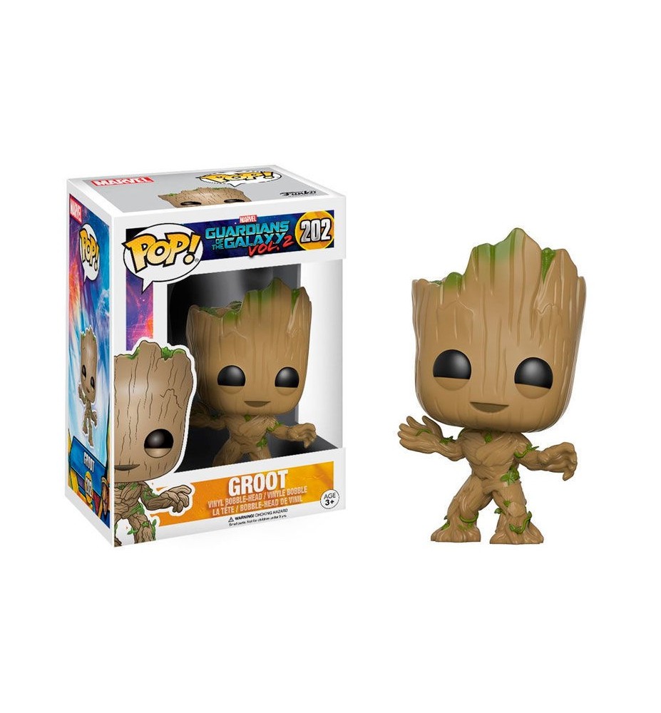 Funko Pop Marvel Los Guardianes De La Galaxia Volumen 2 Groot Pequeño 13230