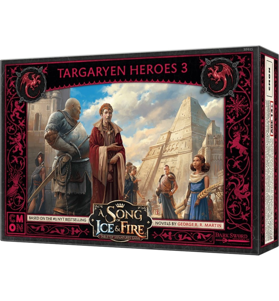 Juego De Mesa Cancion De Hielo Y Fuego Héroes Targaryen Iii Pegi 14