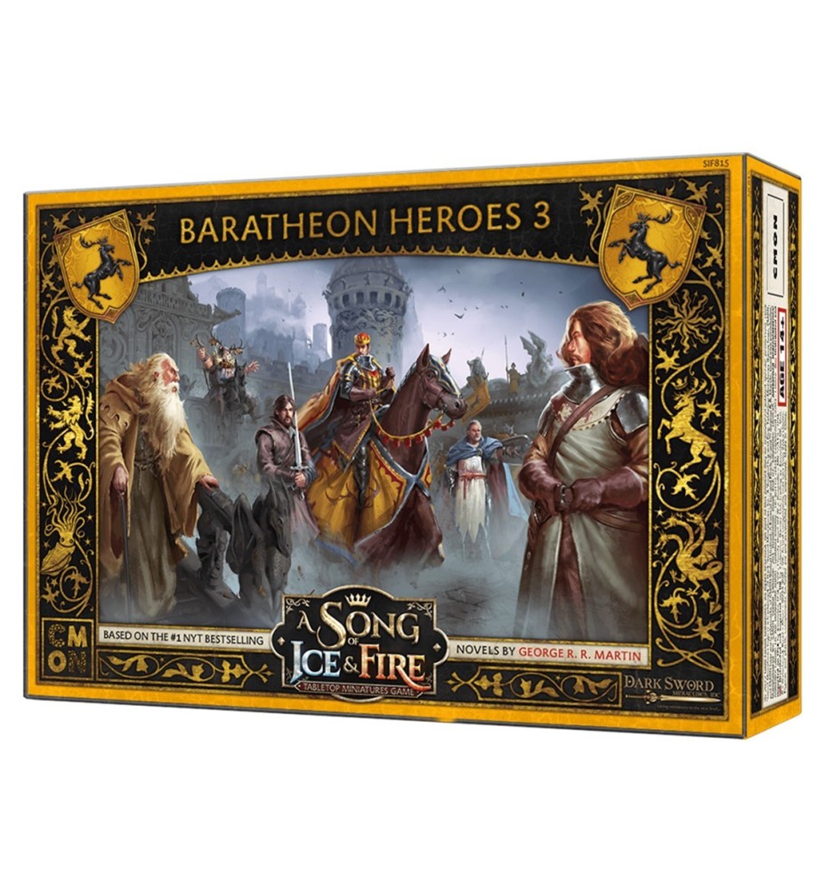 Juego De Mesa Cancion De Fuego Y Hielo Héroes Baratheon Iii Pegi 14