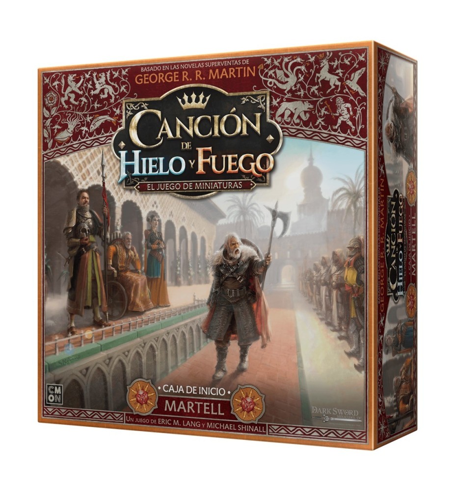 Juego De Mesa Cancion De Hielo Y Fuego Caja De Inicio Martell Edad Recomendada 14