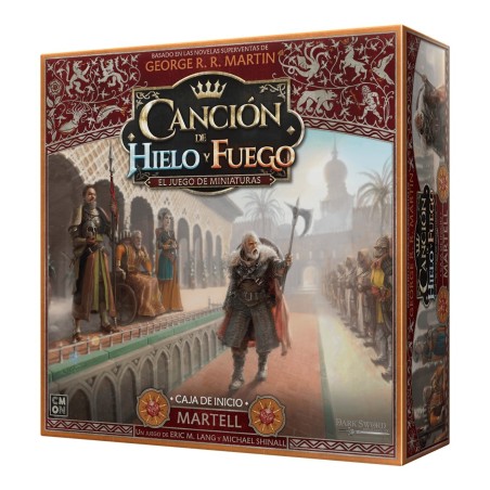 Juego De Mesa Cancion De Hielo Y Fuego Caja De Inicio Martell Edad Recomendada 14