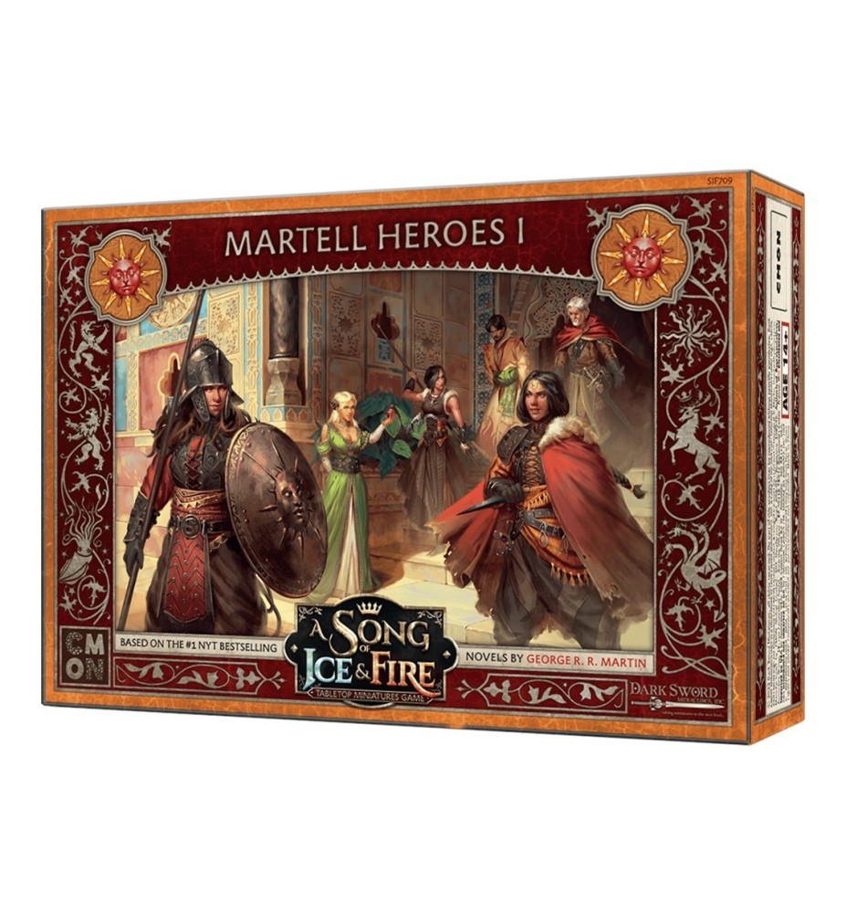 Juego De Mesa Cancion De Hielo Y Fuego Heroes Martell I