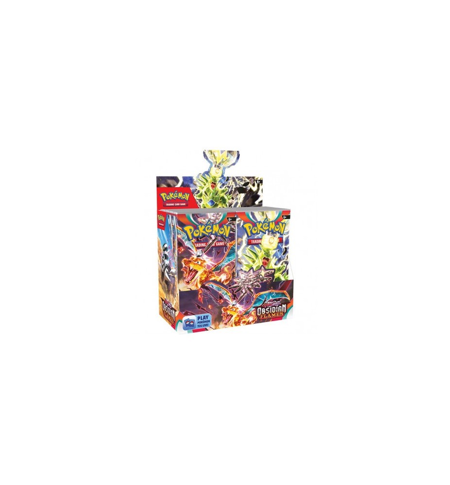 Juego De Cartas Pokémon Tcg Sobres Sv3 36 Unidades 2023 Español