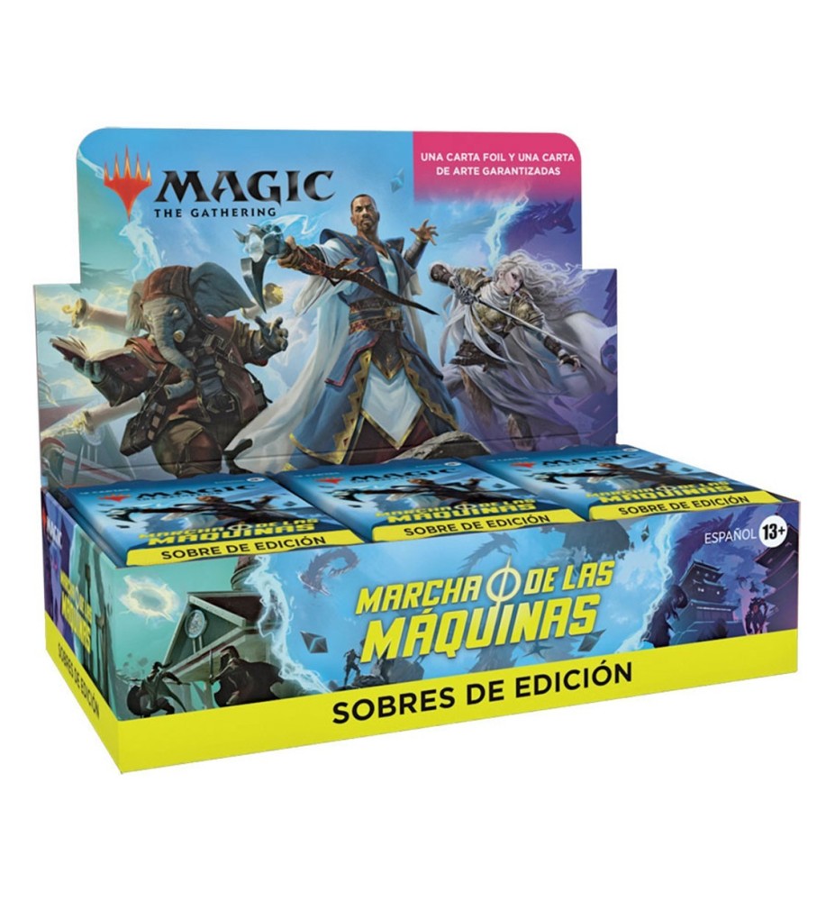 Caja De Cartas Wizards Of The Coast Magic The Gathering Sobres De Edición Marcha De Las Máquinas 30 Unidades Español