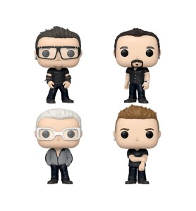 Funko Pop Pack 4 Figuras Albums Estrellas Del Rock Dlx U2 67391