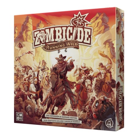 Juego De Mesa Zombicide Running Wild Edad Recomendada 14 Años