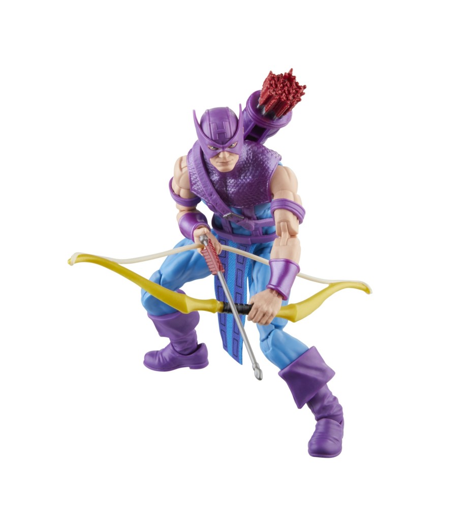 Figura Hasbro Marvel Legends Avengers Hawkeye Skycycle 60 Aniversario