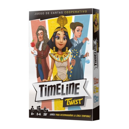 Juego De Mesa Timeline Twist Edad Recomendada 7 Años