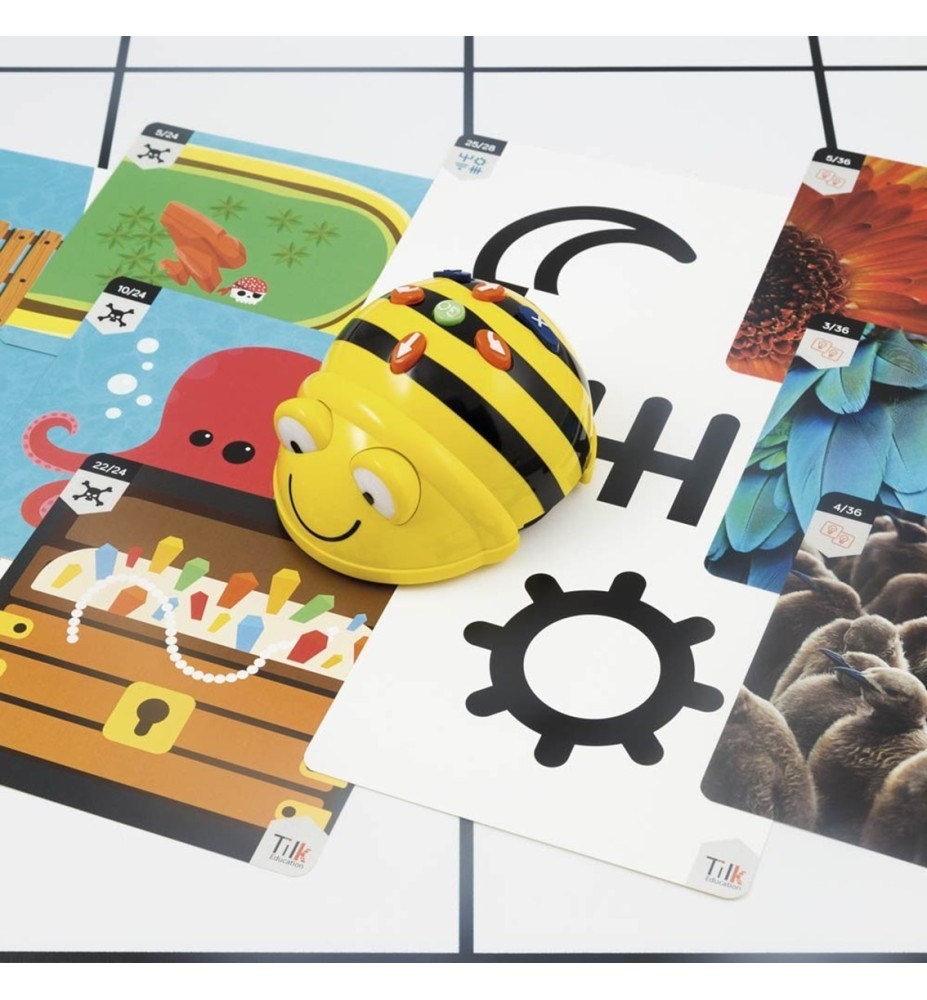 Primaria Blanco Tilk Bee - Bot Tapete + Actividades