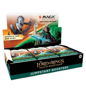 Caja De Cartas Magic The Gathering Jumpstart Boosters The Lord Of The Rings 18 Unidades Inglés