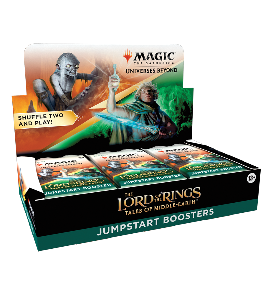 Caja De Cartas Magic The Gathering Jumpstart Boosters The Lord Of The Rings 18 Unidades Inglés