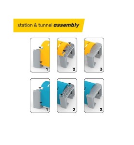Complemento Tren Intelino Kit Estacion Y Tunel