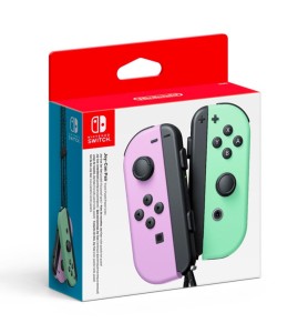 Accesorio Nintendo Switch -  Mando Joy - Con Morado -  Verde