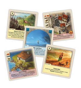 Juego De Mesa Devir Catan El Duelo Eras Oscuras Eras Doradas