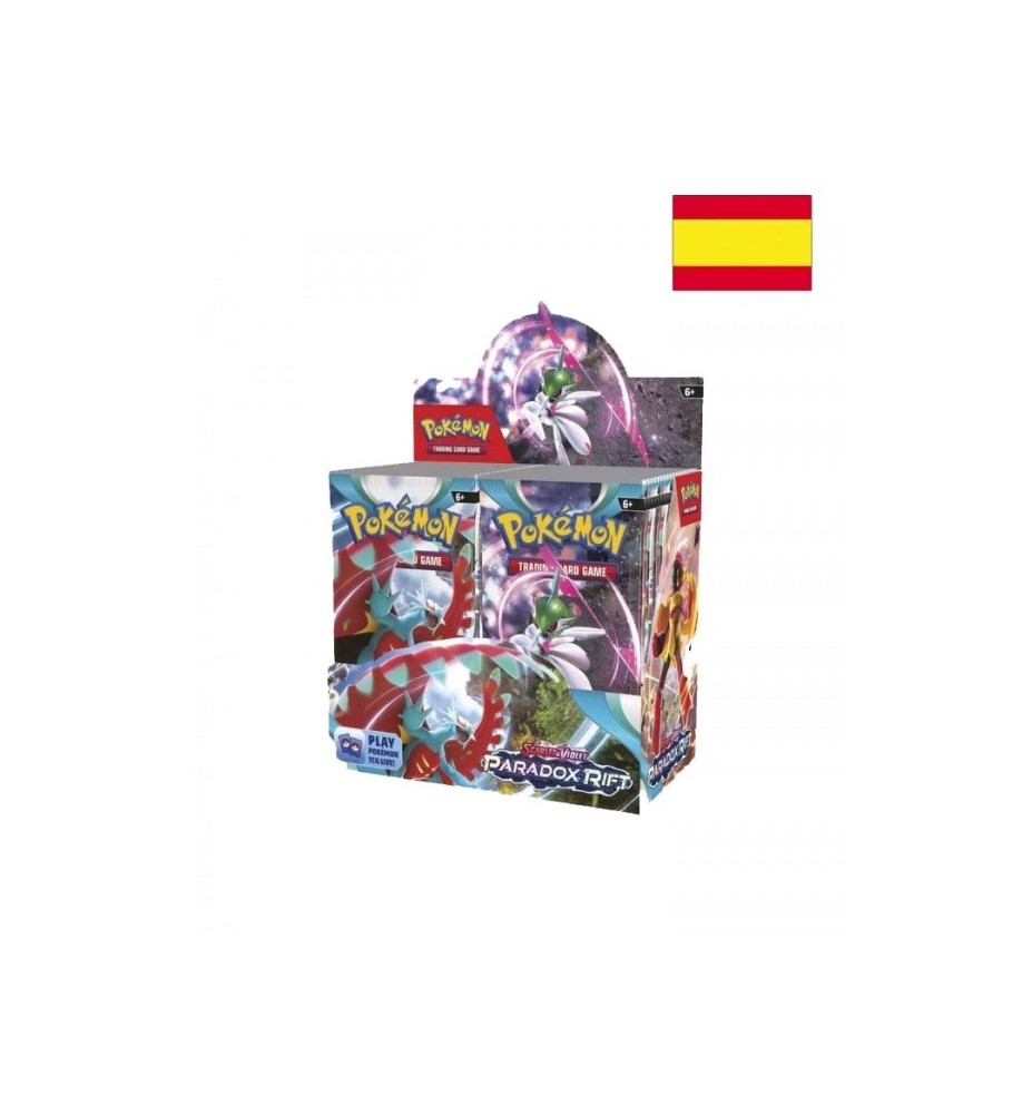 Caja De Sobres Pokémon Tcg Sv4 2023 36 Unidades Español