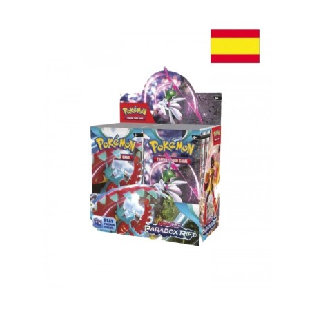 Caja De Sobres Pokémon Tcg Sv4 2023 36 Unidades Español