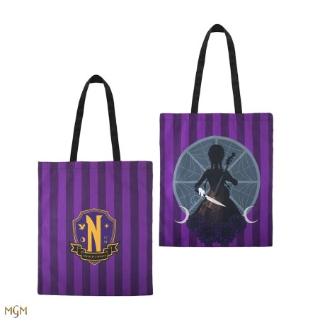 Tote Bag Cinereplicas Wednesday Addams Miercoles Y Violonchelo