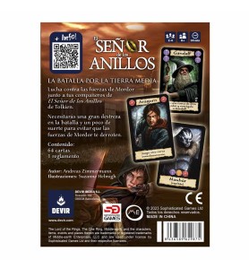 Juego De Cartas Devir El Señor De Los Anillos Batalla Por La Tierra Media