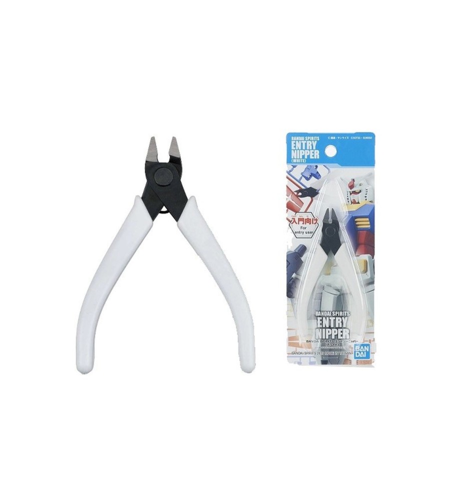 Accesorio Figuras Alicates Bandai Hobby Entry Nipper White