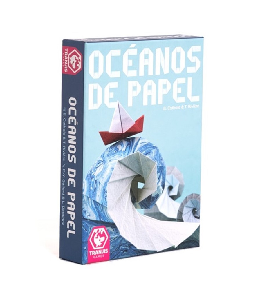 Juego De Mesa Tranjis Games Oceanos De Papel Edad Recomendada 8 Años