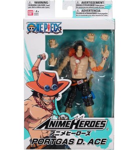 Figura Bandai One Piece Anime Heroes Portgas D. Ace